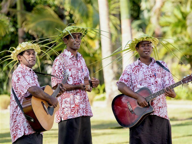 The Warwick Fiji Korolevu (Viti Levu) Exterior foto Tuvaluan musicians